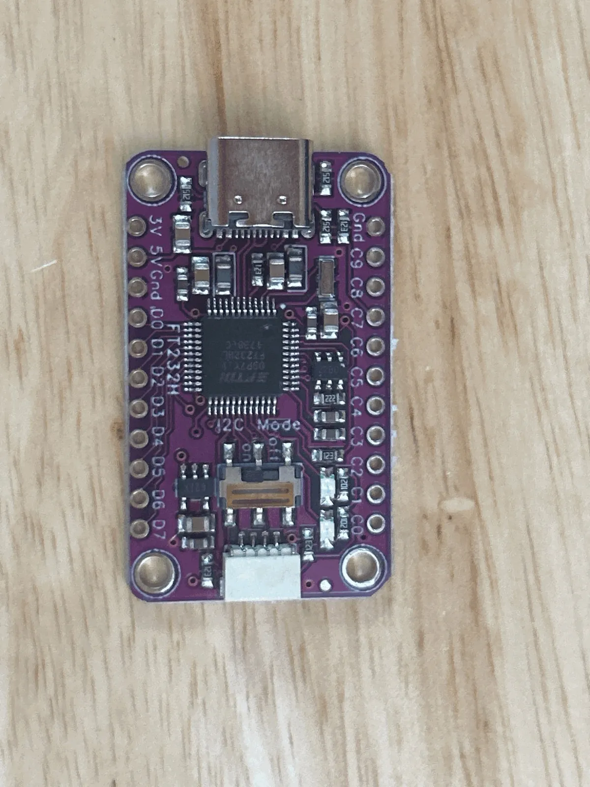 The FT232H board
