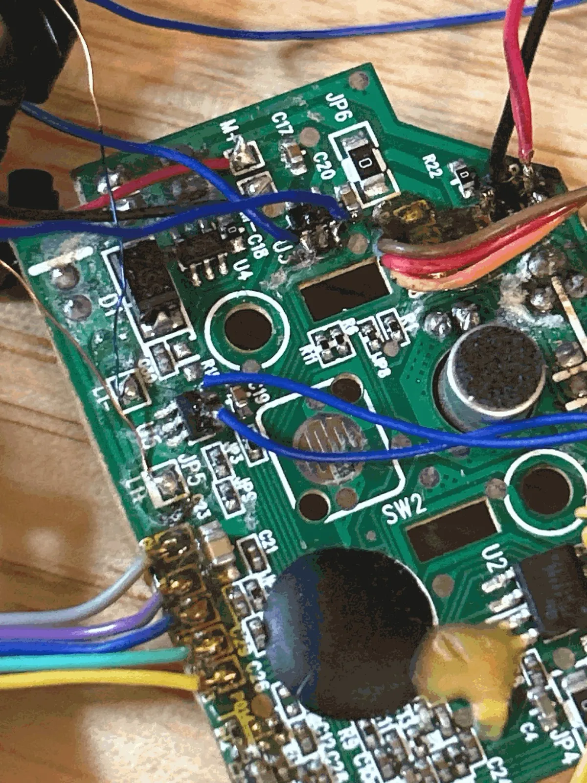 Both U3 and U5 wired up